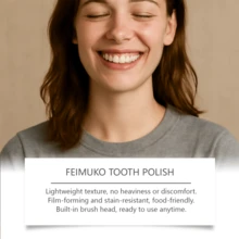 飞慕牙釉，温和清洁牙齿，亮白清新口气，日常口腔护理及牙齿美白 - 凝膠 - 查看 5