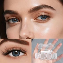 39 Pairs Of Colored Contact Lens, Offering Various Color Options. Equipped With A Contact Lens Case And Wearing Tools, Suitable For Year-Round Use, For Eye Makeup, Role-Playing, Festival Event Dressing, Halloween Costume Cosplay, Etc. - 彩色 - 查看 14
