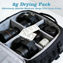 Silica Gel Desiccant,Moisture-Proof,Mold-Preventing And Dehumidifying Agent,Humidity Control,Closet & Household Dehumidifier,Suitable For Various Moisture-Proof And Humidity-Control Scenarios Such As Home Use,Storage And Travel(1/2/5g) - Multicolor - View 5