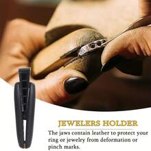 Wooden Ring Clamp, Wooden Line Clamp, Repair Tools, Circle Clamp, Carved Jewelry Making Tools, Ring Fixing Clamp, Handcraft Tools For Jewelry Making, Inlay, Carving, Repair - Multicolor - View 6