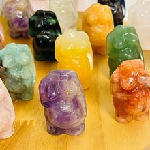 1件/2件水晶女性雕像，女神雕像，水晶雕刻，水晶摆件，散装宝石。 - 彩色 - 查看 4