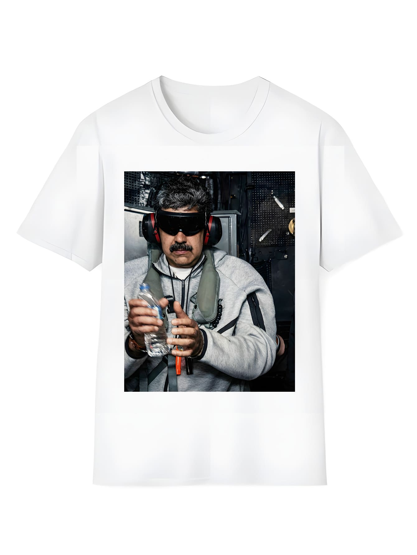 Maduro Preso White T-Shirt With Iconic Image And Bold Design - trắng - Xem 1