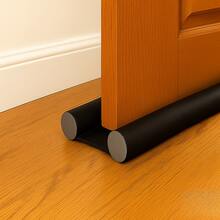 Insect Door Protector Waterproof Door Seal Roll - Negro - Ver 6