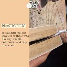 Wooden Ring Clamp, Wooden Line Clamp, Repair Tools, Circle Clamp, Carved Jewelry Making Tools, Ring Fixing Clamp, Handcraft Tools For Jewelry Making, Inlay, Carving, Repair - Multicolor - View 7