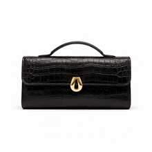 Women's Clutch Handbag And Crossbody Bag Venice New Release - màu đen - Xem 3
