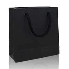 Paper Bag Colorful Bag 10x10x4 - Kit 10 Units - 黑色 - 查看 1