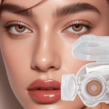 39 Pairs Of Colored Contact Lens, Offering Various Color Options. Equipped With A Contact Lens Case And Wearing Tools, Suitable For Year-Round Use, For Eye Makeup, Role-Playing, Festival Event Dressing, Halloween Costume Cosplay, Etc. - 彩色 - 查看 10
