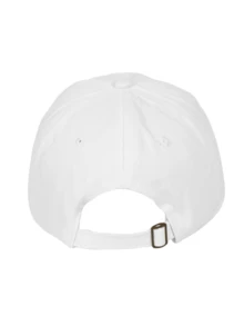 Classic Baseball Cap For Men And Women With Adjustable Fit And Comfortable Design   Chicago Cubs Logo Embroidered Front Patch In Bold Red And Blue Colors   Perfect For Casual Wear Sports Events And Daily Outings Lightweight Breathable Fabric With Structured Crown And Curved Brim For A Stylish Look - 白色 - 查看 4