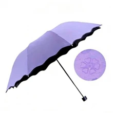 Sombrilla Mágica De Bolsillo Protección Uv Paraguas, Sombrilla que cambia de diseño con el agua, Portátil, Plegable, Con Funda y Diferentes Colores, Lluvia Diseño Compacto para Uso Diario - Multicolor - Ver 14