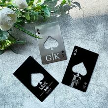 Personalized Bottle Opener, Wooden Bottle Opener, Laser Carved Father's Day, Birthday And Christmas Gift For Him, Carved Groomsman Wooden Bottle Opener, Handmade Wooden Personalized Bottle Opener - Ace Of Spades Bottle Opener - View 3