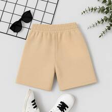 Boys' Short Sweatshirt With Street Print And Crown Design 1240 - Urban Look, School Outfit, OOTD - Clothes For Teenage Boys - 米色 - 查看 4