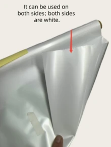 1 Roll Self-Adhesive Whiteboard/Chalkboard Wall Sticker With Eraser, Office & Home Decor Canvas Memo Board - Multicolor - View 7