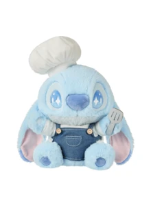 Búp bê nhồi bông Stitch ngồi hình đầu bếp trong bộ sưu tập Tiệc ẩm thực của Disney, cao 14,17 inch/36cm, hình hoạt hình Stitch dễ thương, dùng làm gối trang trí nhà cửa, quà tặng sinh nhật và Giáng sinh. - Màu xanh hải quân - Xem 10