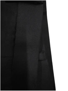 Męskie klasyczne spodnie wizytowe, jednokolorowe elastyczne spodnie biznesowe casualowe, elegancki luksusowy styl na wiosnę/lato - Czarne - Zobacz 9