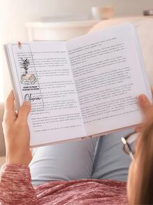 Personalized Acrylic Tassel Bookmarks (1/3/5 Per Pack) – Customizable With Text And Designs, Making Them The Perfect Gift For Book Lovers, Holidays, And Teachers. Also Suitable As Home Decor, Wedding Gifts, And Presents For Other Book Lovers. - Multicolor - View 9