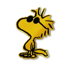 Peanuts PINES WODSTOCK SET DE 2 PIEZAS - Dorado - Ver 2