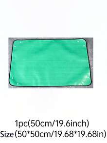 1片可折叠绿色植物换盆垫，适用于室内盆栽植物和多肉植物养护，防水加厚PE材质，易于清洁，大号可折叠植物盆垫，园艺工具 - 綠色 - 查看 13