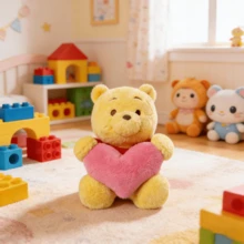 11.81 Inch/30cm Disney Confession Series Plush Doll Stuffed Toy Cushion Sofa Decor Cartoon Cute Winnie The Pooh Gift - Yellow - View 5