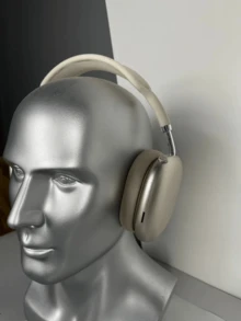 MAXPRO5 Premium Over-Ear Headphones With Detachable Magnetic Earcups, Bluetooth, Hi-Fi Sound | Includes Carrying Case & USB-C Cable - 香檳色 - 查看 1