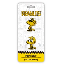 Peanuts PINES WODSTOCK SET DE 2 PIEZAS - Dorado - Ver 1