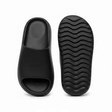 Comfortable Cloud Flip-Flops With Non-Slip Sole – Lightweight, Soft, And Ideal For Everyday Use, Home, Beach, And Pool. - Negro - Ver 5