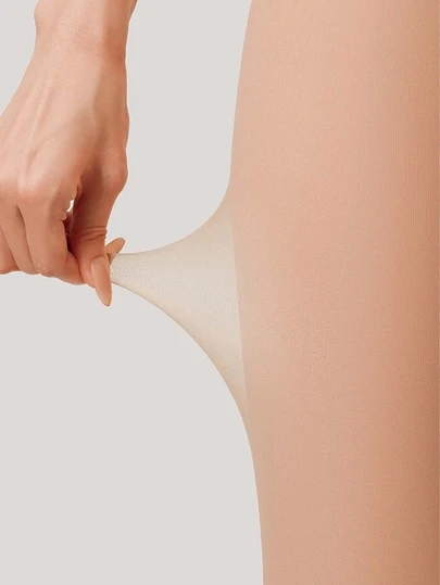 单件装T字型连裤袜，无缝丝滑薄款，全长连裤袜，无缝丝袜，裸色，修身显腿，打造女士美腿，基础款连裤袜