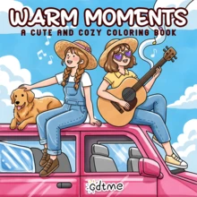 GDTME Libro para colorear de 24 páginas sobre la vida diaria de las niñas, la vida independiente de las mujeres, la vida hogareña acogedora, colorear relajante, un gran regalo para el Día de San Valentín, el regreso a la escuela, el Día de la Mujer, artículos de papelería, suministros de oficina - Multicolor - Ver 18