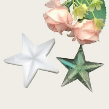 五角星树脂液态模具手机支架贴纸珠宝工艺水晶环氧树脂模具 - 五角星 - 查看 2