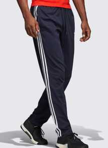 adidas 復古側邊三條紋印花抽繩針織運動褲男傳奇墨水藍 - 傳奇墨水藍 - 查看 2