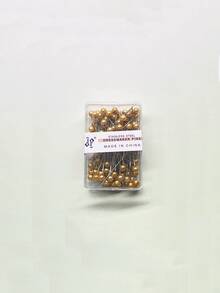 100pcs Colorful Faux Pearl Round Head Pins, Boxed For Convenient Storage, 1.5 Inch Long, Straight And Sharp Needle Body, Easy To Handle And High Visibility, Widely Used For Garment Sewing, Quilting, Patchwork, Fabric DIY Crafts, Essential Basic Fixing Supplies For Sewing And Quilting - Pearl Needles, 100 Pieces Per Box - View 18
