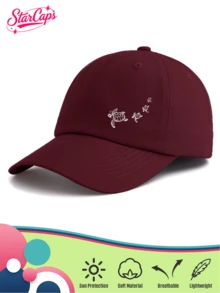 1pc Unisex Classic Baseball Cap - Minimalist Wave Line Art Design - Coffee Color Option - Soft Adjustable Dad Hat Suitable For Surfers, Beach Lovers And Outdoor Gifts - Coffee Brown - View 5