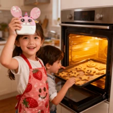 New Children's Instant Thermal Printing Camera With Dual Lens, Mini Cartoon Digital HD Video Camera - Pink Pony -  Camera - View 4