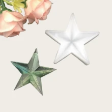 五角星树脂液态模具手机支架贴纸珠宝工艺水晶环氧树脂模具 - 五角星 - 查看 5