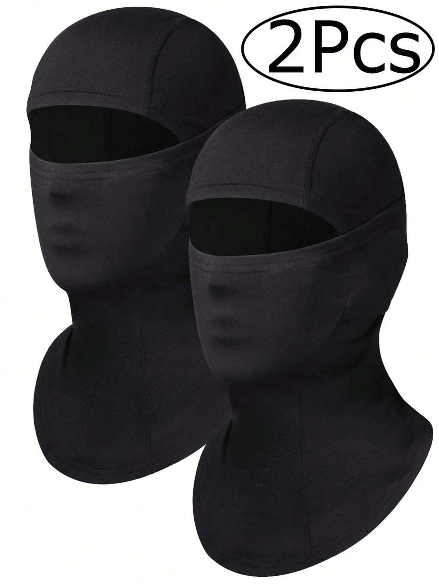 1 pieza/Set Pasamontañas unisex de unicolor, protección solar transpirable y de secado rápido para ciclismo, senderismo, pesca y actividades al aire libre - Multicolor - Ver 1