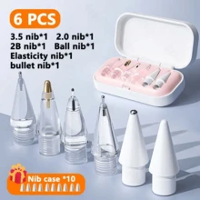 6-Pack 2B Soft Replacement Nibs, Compatible With Apple Pencil 1st/2nd/3rd Generation And Apple Pencil Pro, Suitable For IPad Pro Stylus Pen - Multicolor - View 15