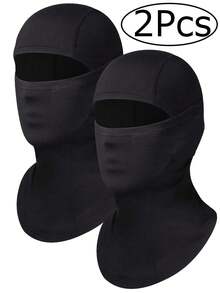 1 pieza/Set Pasamontañas unisex de unicolor, protección solar transpirable y de secado rápido para ciclismo, senderismo, pesca y actividades al aire libre - Multicolor - Ver 13