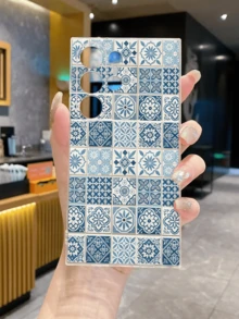 1个时尚花卉印花透明彩绘防摔手机壳，兼容三星Galaxy A07/A17/S26/S26 Plus/S26 Ultra、S25/S25 Plus/S25 Ultra、A16/A36/A26/A56/A50/A12/A32/A52/A72/A51/A21S/A13/A14、S24/S24 Plus/S24 Ultra、S20/S23/S22、A53、S20 FE、S21，兼容小米11/12 Pro/12/12X/13 Pro/14 Pro/15 Pro/X3 Pro，兼容红米10/9/Note 9/12C/Note 11 Pro/Note 8 Pro/9C/9A - 彩色 - 查看 2