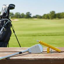 Golf Club Head Cleaning Tool Three In One Design Improve The Control Over The Ball Cleaner For Golf Clubs - Multicolor - View 9