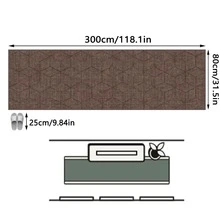 1 tấm thảm trải sàn/thảm trang trí nhà cửa họa tiết hình thoi trừu tượng hình học cổ điển, mềm mại, có thể giặt được, thích hợp cho hành lang, phòng tắm, nhà bếp, phòng ngủ, phòng khách, trang trí nhà cửa đa năng. - Nhiều màu - Xem 14