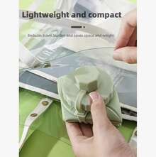 1pc Silicone Collapsible Water Bottle, Large Capacity Portable Sports Water Cup, Retractable Travel Mug - 粉色 - 查看 4