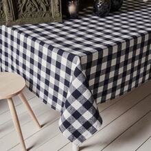 Zefira 160x160 Cm Balcony, Picnic, Kitchen Tablecloth & Floor Tablecloth - Black and White - View 2