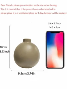 3-In-1 Vase, Floral Decor Vase, Bohemian Style Unisex Modern Reed Vase, Suitable For Home Decor, Including Dining Table, Fireplace, Entrance, Bookshelf, Living Room, Bedroom, Bathroom, Kitchen, Can Be Used As Tabletop Decor Or Bouquet Decor - Multicolor - View 9