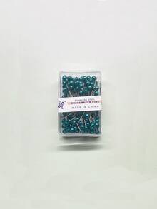 100pcs Colorful Faux Pearl Round Head Pins, Boxed For Convenient Storage, 1.5 Inch Long, Straight And Sharp Needle Body, Easy To Handle And High Visibility, Widely Used For Garment Sewing, Quilting, Patchwork, Fabric DIY Crafts, Essential Basic Fixing Supplies For Sewing And Quilting - Pearl Needles, 100 Pieces Per Box - View 15