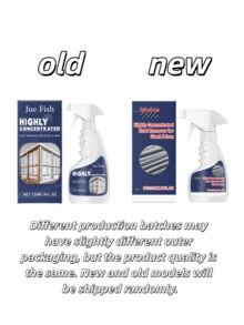 JUE FISH 120ml Steel Rust Remover - Effectively Removes Rust Stains From Metal Surfaces, Restores Smoothness. Forms A Protective Film To Prevent Re-Rusting And Extend Service Life. Suitable For Kitchen Utensils, Bathroom Faucets, Outdoor Stainless Steel, Iron, Etc. - Multicolor - View 3