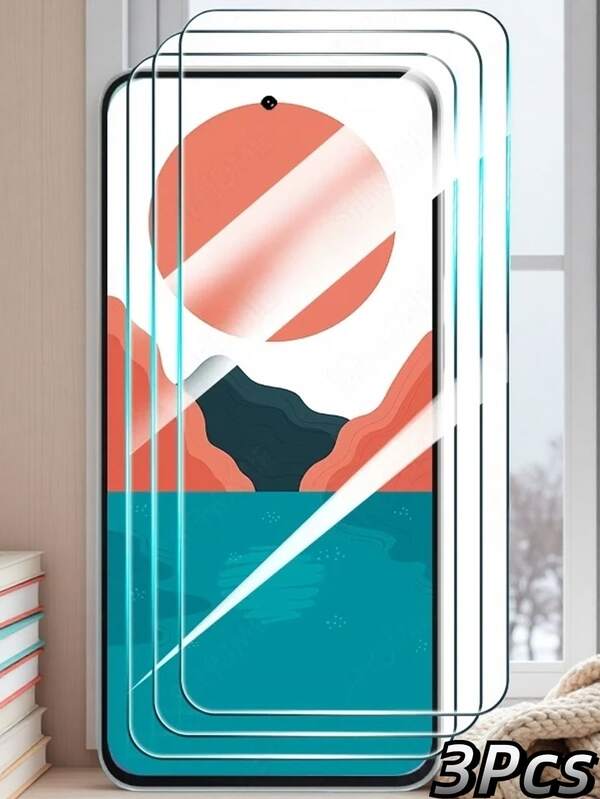 3pcs /Honor Phone Screen Tempered Glass Protector, Suitable For Y6 2019/Y7 2019/X7C/Y5 2019/X5B/X6/X8 And More Models, Phone Accessories/Screen Protectors/Tempered Glass/Screen Protector