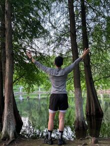 Nike Dri-Fit Pacer 纯色印花半拉链高领长袖插肩T恤，男款，灰色 - 灰色 - 查看 9