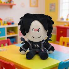 New Arrival Twice Abandoned Plush Doll, Cute Anime Peripheral Doll, Halloween & Christmas Gift - Black - View 2