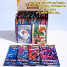 pokemon Pokémon Sun & Moon Card Holder Blind Box, Handmade Collection Display Cards, Not For Game Or Competition Use. 360pcs/180pcs/80pcs/40pcs Pokémon Cards Bag, Pokémon Sun & Moon Series Cards - Multicolor - View 2