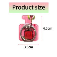 Creative Mobile Phone Ring Holder Cartoon Ring Buckle Holder Quality Gift Bracelet Buckle Holder Mobile Device Anti Slip Holder - A - View 5