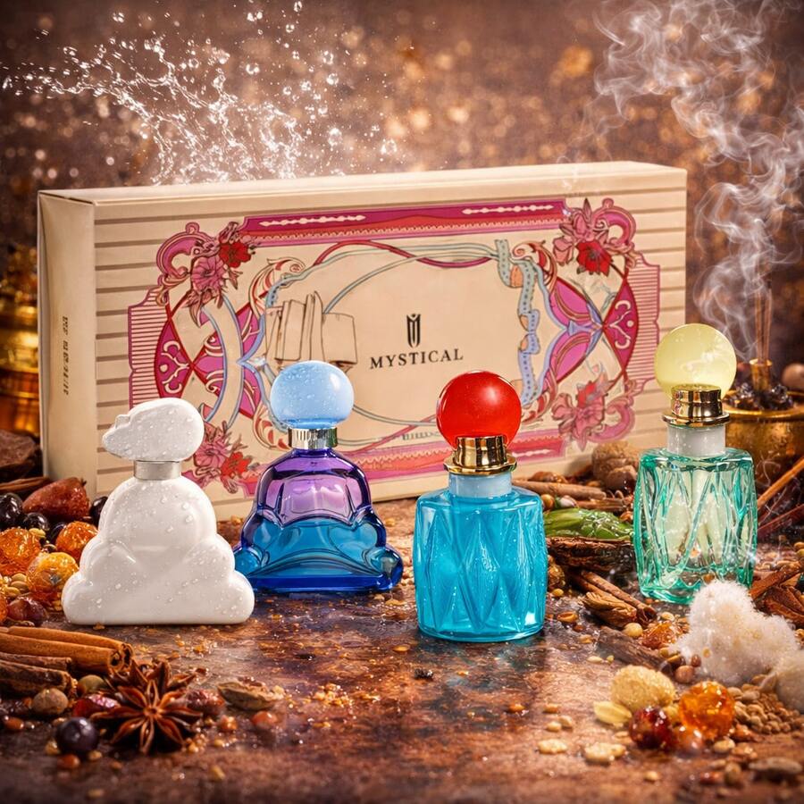 MYSTICAL GIFT SET 4X30ML EAU DE PARFUM DISCOVERY ELEGANT VERSATILE - Various Fragrances - View 1